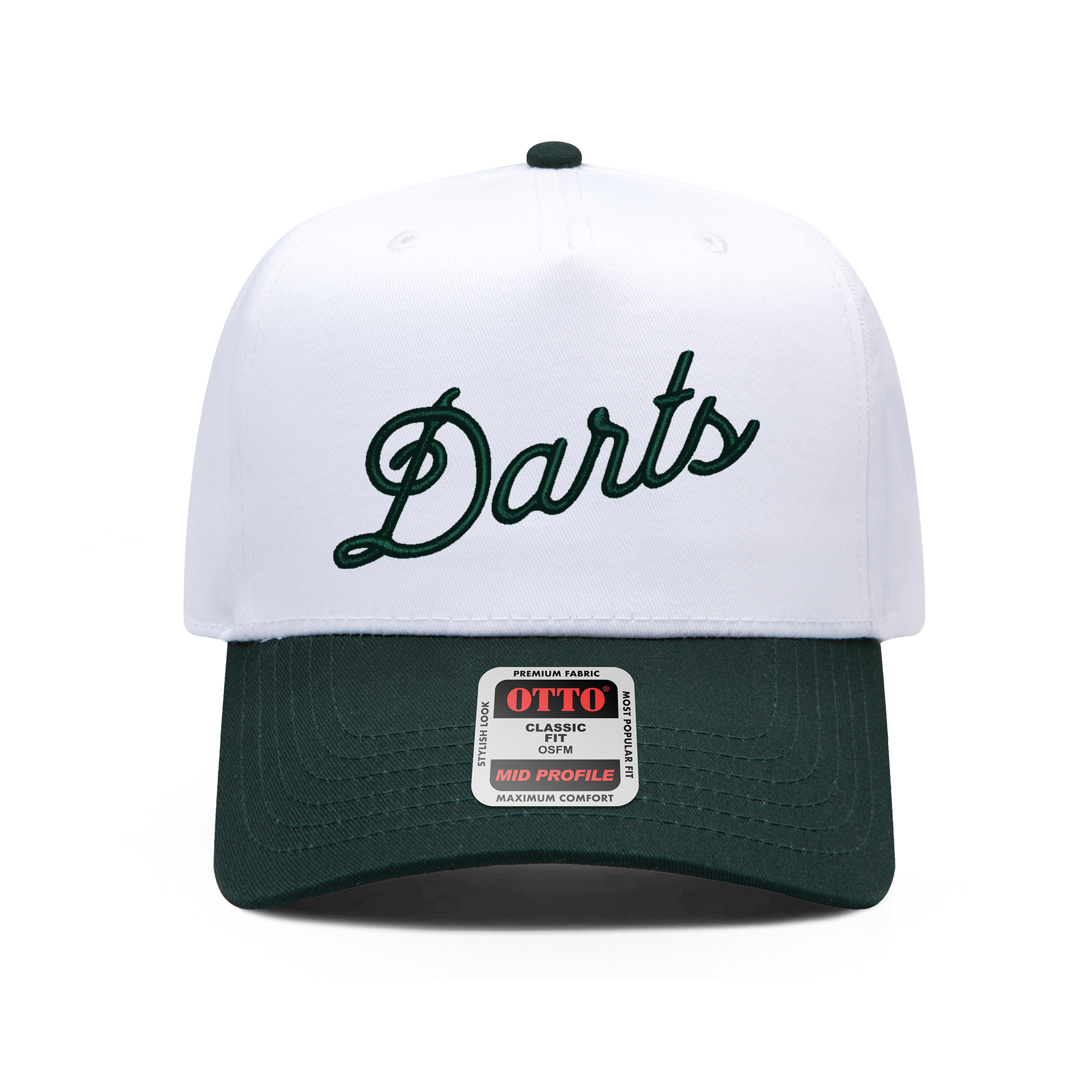 DARTS SCRIPT - 5 PANEL SNAPBACK (NVY/NTRL)